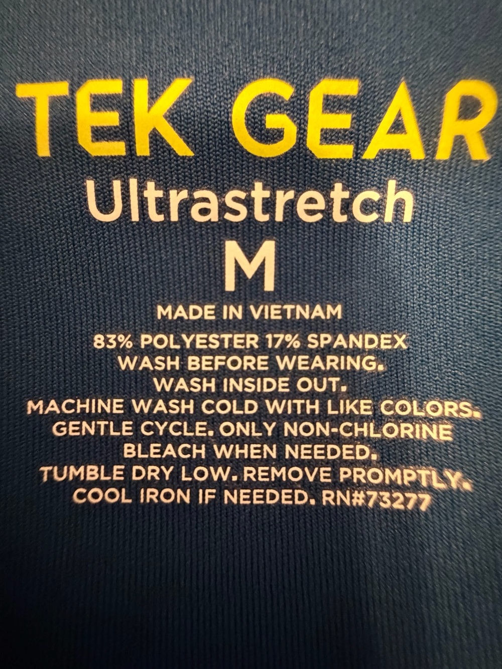 tek gear Sleeveless Royal Blue A-Line Dress with Front Zip - Picture 5 of 5
